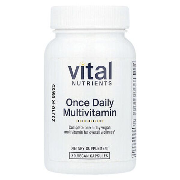 Once Daily Multivitamin, 30 Vegan Capsules
