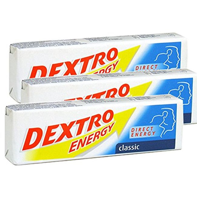 Dextro Energy Dextrose Tablets Classic Flavour 47g (PACK OF 3)