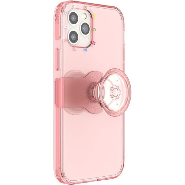PopSockets iPhone 12/12 Pro Case Compatible with MagSafe - Peachy