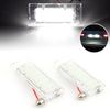 MKptopia 2 pcs LED license plate lights compatible with B-MW X3 E83 2004-2009, E53 X5 2001-2006