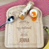 Sister Breakfast Egg Board Personalised Birthday Christmas Fun Gift