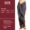PANASIAM Sarong B020 Palm blue, L