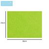 Craft Felt, 10 Pack, Lime Green,23 x 30cm
