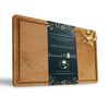 Casual Home Delice Cherry Rectangle Juice Drip Groove Cutting Board