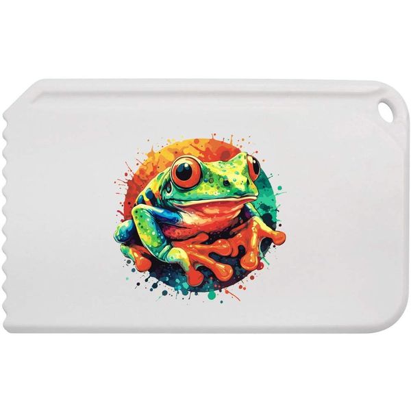Azeeda 'Tree Frog' Plastic Ice Scraper (IC00037147)