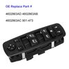 Window Control Switch 4602863AC for 2009 2010 2011 2012 Dodge Ram 1500 2500 3500