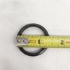 Mortise Cylinder Collar, 1/4" Dark Bronze, 10-Pack, Solid Metal