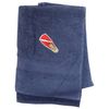 'Terry Toweling Hand Towel with Embroidery Fin "