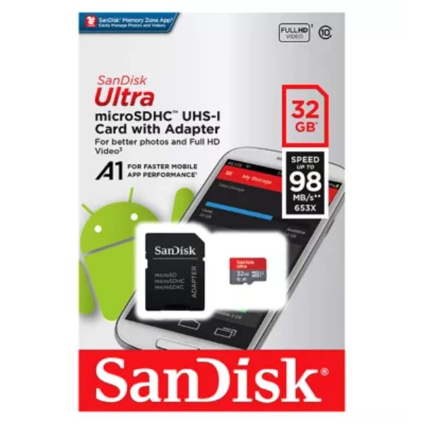 Sandisk Ultra Micro SD Card 32GB