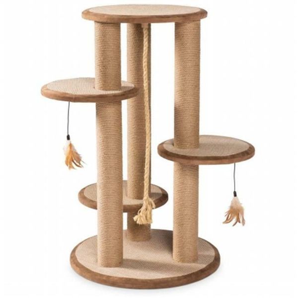 Prevue Hendryx 7150 Kitty Power Paws Multi-Tier Cat Scratching Post