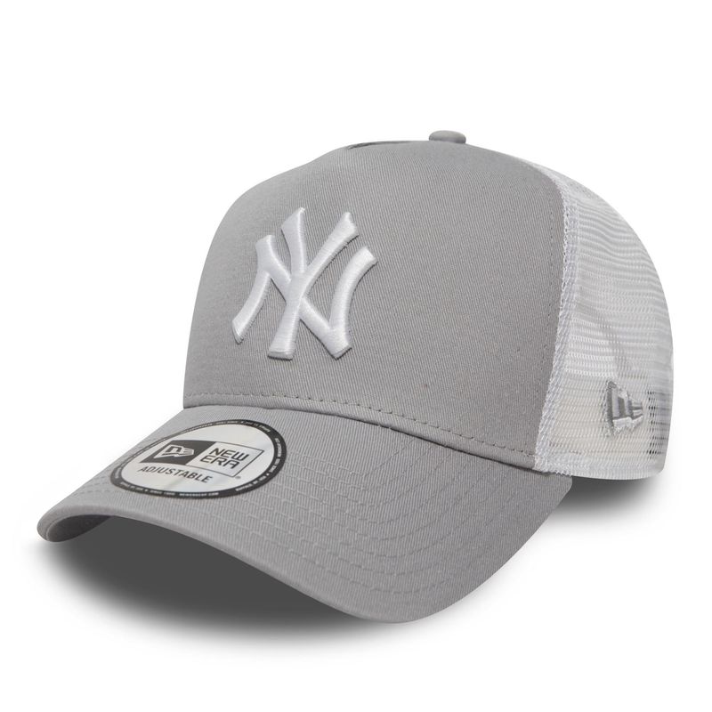 New Era 9FORTY A-Frame Trucker NY Yankees Cap ONE SIZE Dark Brown (Dark Brown) main image 0