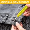 6PCS Seam Ripper Kit - 2 Large 2 Small Stitch Removers - 2 Thread Scissors - Sewing Tools for DIY Needlework & Fabric Cutting (Multicolor)