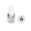 Design Engraved Angled Star Outline 6 mm SC1517 – E – 6