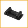 Partuto 6pcs Rocker Switch Panel Cover Automotive Toggle Switch Hole Black Replacement