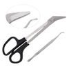 Toenail Scissors, Toenail Clippers Stainless Steel with Nail Picker for The Elderly for Adults