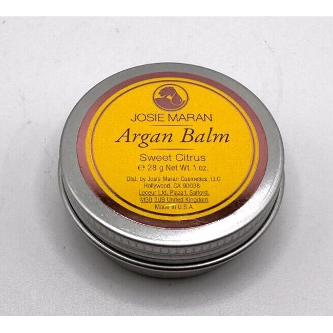 Josie Maran Argan Balm Sweet Citrus Hydrate & Protect 1 oz.