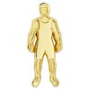 PinMart's Wrestler Chenille Pin - 5 Pack