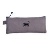 Concise Pen Case Cloth Pen Case Black Cat Ash 547587