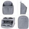 Luxja Backpack Organiser, Felt Organiser Insert for Backpack, Lightweight Backpack Organiser Insert, Grey