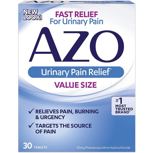 Azo Standard Urinary Pain Relief - 30 Tablets