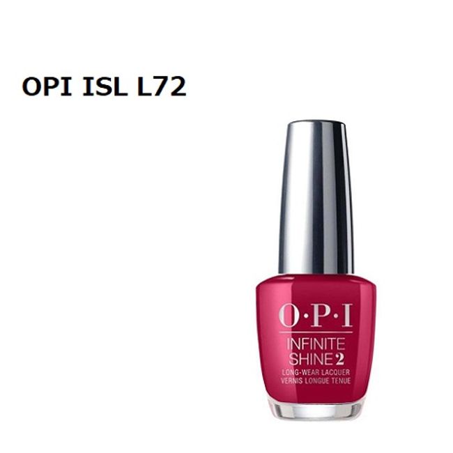 OPI Quick Dry Nail Infinite Shine ISL L72 INFINITE SHIN Infinite Shine Red Manicure Nail Color Nail Artist Nail Polish Self Nail OPI Nail Lacquer Nail Red Red New