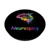 Neurospicy, celebrate the spectrum PopSockets Swappable PopGrip