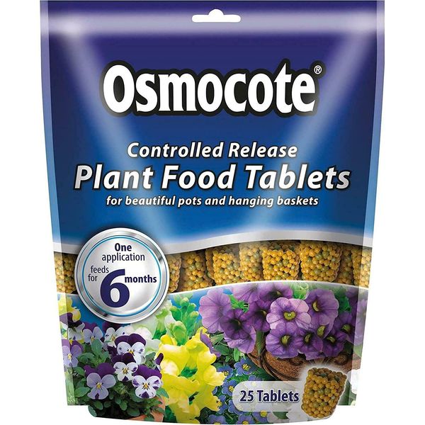 Osmocote Controlled Release Plant Food Tablets 25x5g