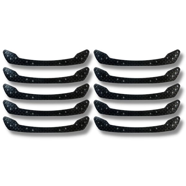TAGATORON Carbon Front Bumper (1.5mm) 10pcs Black Bow Carbon