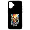 Vibrant Scenic Rowing Life Themed Case for iPhone 16