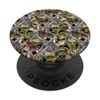 Dinosaur Face Funny Dinosaurs Collage PopSockets Swappable PopGrip