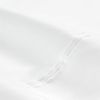 Lush Decor Farmhouse Milo Solid Silver-Infused 4 Piece Sheet Set, Twin, White