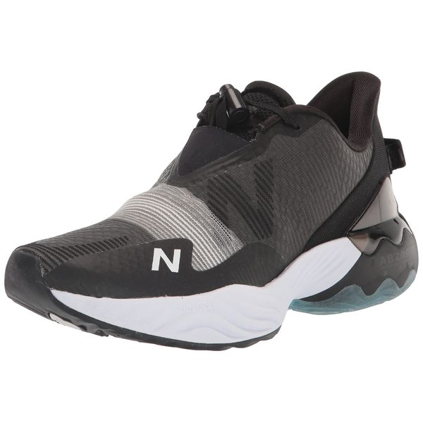 New Balance Women's FuelCell Rebel TR V1 Running Shoe, Black/White, 5 Wide