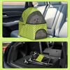 Foldable Pet Stroller Dog Stroller Removable Travel Carrier+Cup Holder 4 Wheels