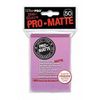 Ultra Pro 50ct Pro-Matte Pink Standard Deck Protectors