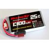 RoaringTop LiPo Battery Pack 25C 1300mAh 2S 7.4V with Deans Plug