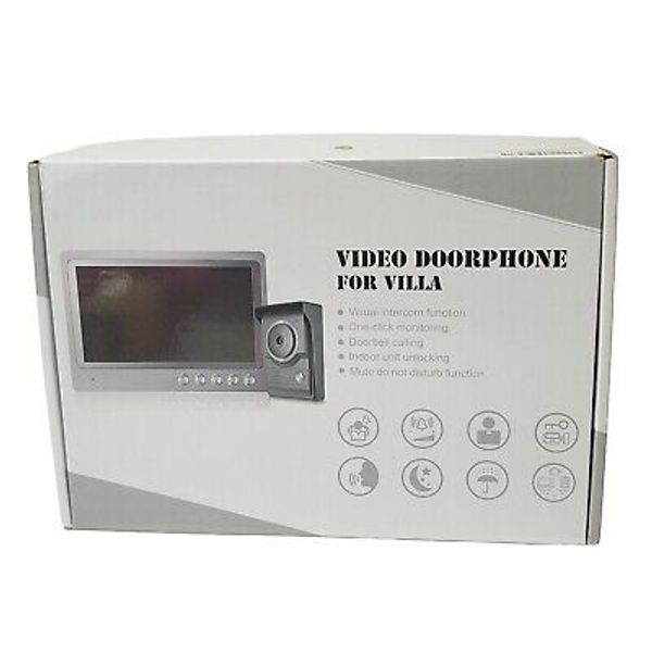 AMOCAM Wired Video Intercom System (Video Doorphone For Villa)