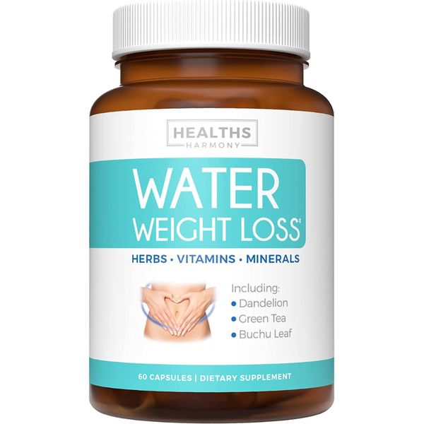 Water Pills - Natural Diuretic: Helps Relieve Bloating, Swelling & Water Retenti