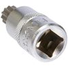 BGS 4344 | Bit Socket | 12.5 mm (1/2") Drive | Spline (for XZN) M14