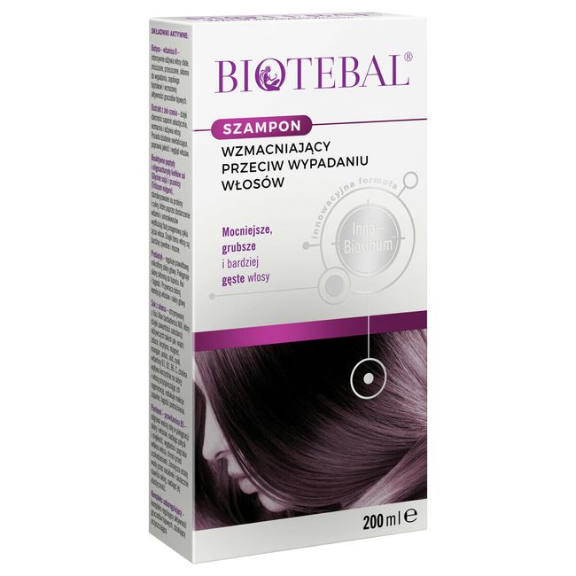 Biotebal Strengthening shampoo for hair loss 200ml FREE SHIPPING