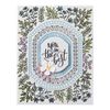 Spellbinders Nested Sprigs Press Plate from The Mirrored Arch Collection, Metal, ONE