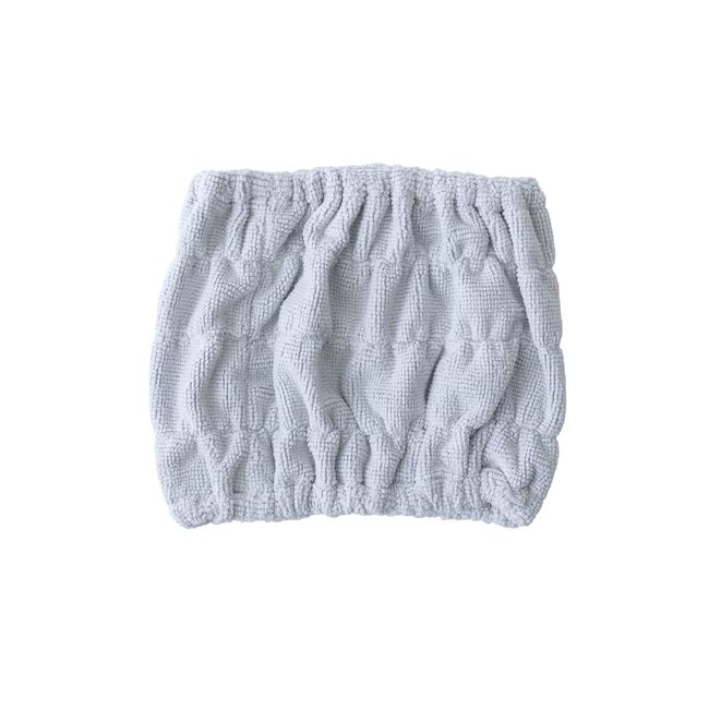 Teijin Hair Band, Gray, Made in Japan, Wide, Absorbent, Quick Drying, Face Wash, Hair Dry, Towel, Antibacterial, Microfiber, Micro Pure