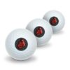 GRAPHICS & MORE Red Boxing Gloves Boxer Novelty Golf Balls 3 Pack