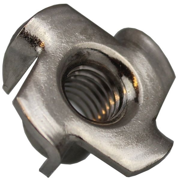 Pack of 10 drive nuts M6 stainless steel A2