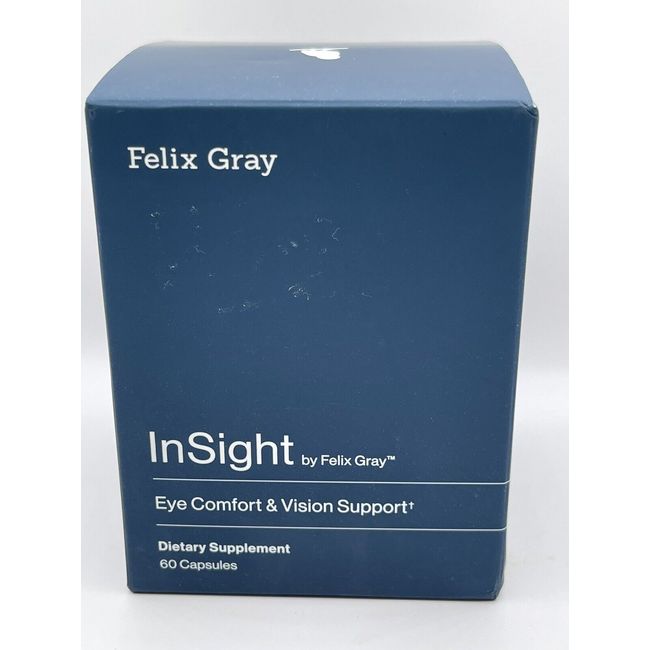 InSight By Felix Gray Eye Comfort & Vision Support Dietary Supplement (60 Caps)