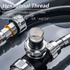 Stainless Steel Outer Hex Thread Socket Pipe Plug Fitting 1/8" 1/4" 3/8" 1/2" NPT Male 16PCS
