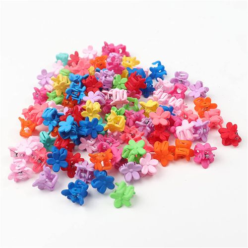 Kingsie Mini Hair Pins, Flower Hair Clips, Colorful, Cute, Hair Accessories, Bangs Clip, Hair Clip, Hair Ornament, Girls (Set of 45)