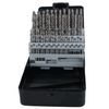 Metric HSS G Drill Bit Set Split Point Drills in 0.1mm Increments 1mm – 6mm 51pc