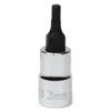 1/4" Dr, 6mm Size, Metric Hex Bit Socket, 6 Pts, Mfr: 35073-A