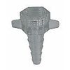 Nipple and Nut: Barbed hose and adaptor for standard D.I.S.S. threaded oxygen outlets on oxygen concentrators~Each