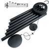 48'' Deep Tone Wind Chimes for outside - Large Wind Chimes with 6 Heavy Tubes, M